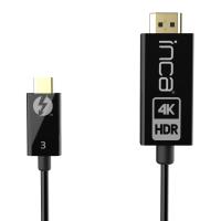 INCA ITCH-30 Type-C To HDMI (4K 60hz)Altın uç 1.8MT KABLO